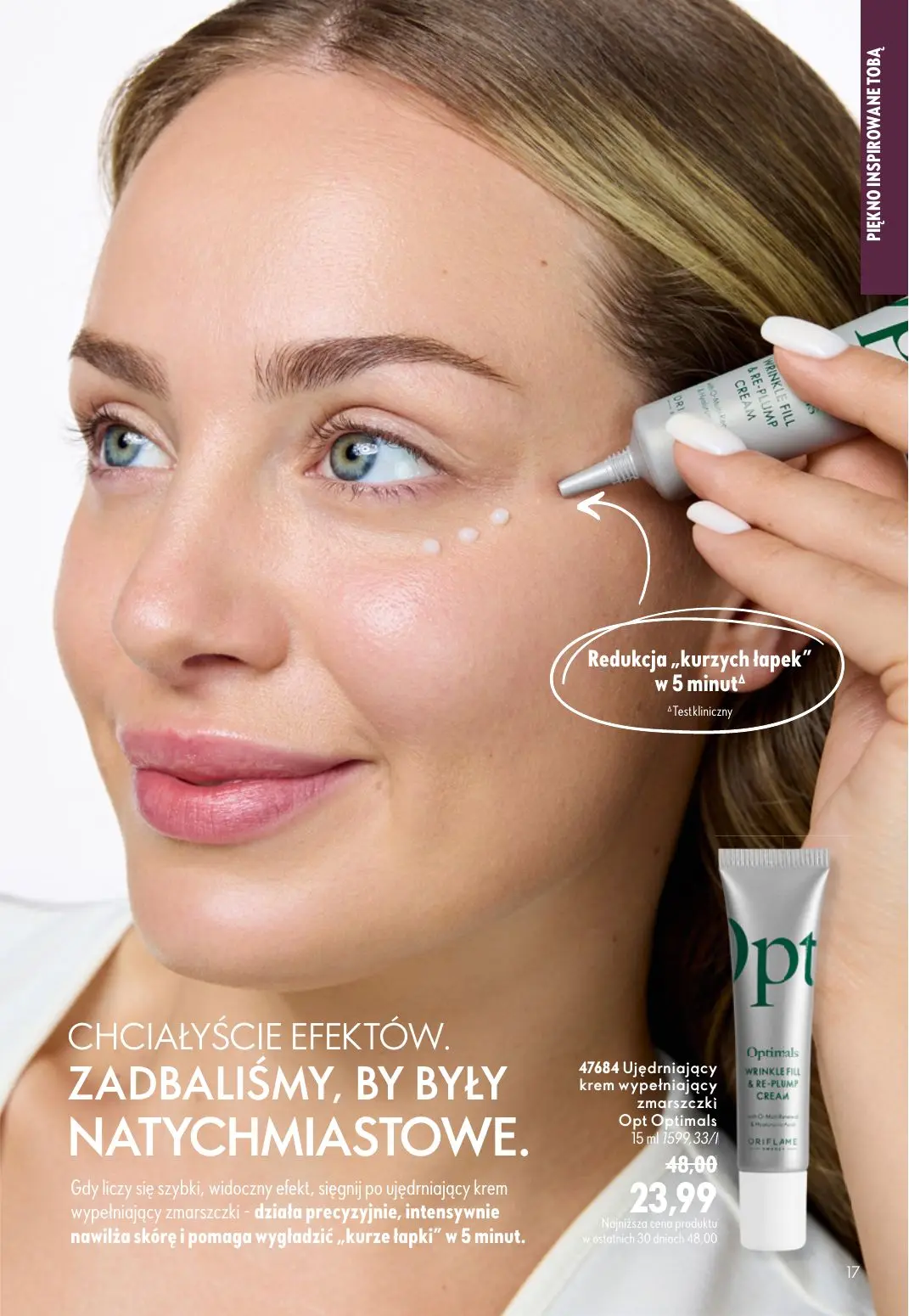 gazetka promocyjna ORIFLAME Stworzony z Wami dla piękna rzęs - Strona 17