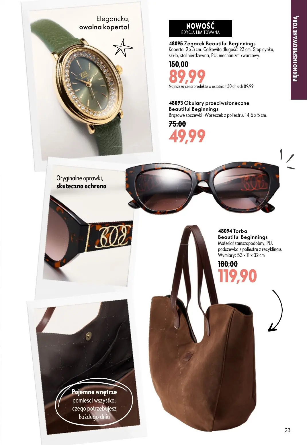 gazetka promocyjna ORIFLAME Stworzony z Wami dla piękna rzęs - Strona 23