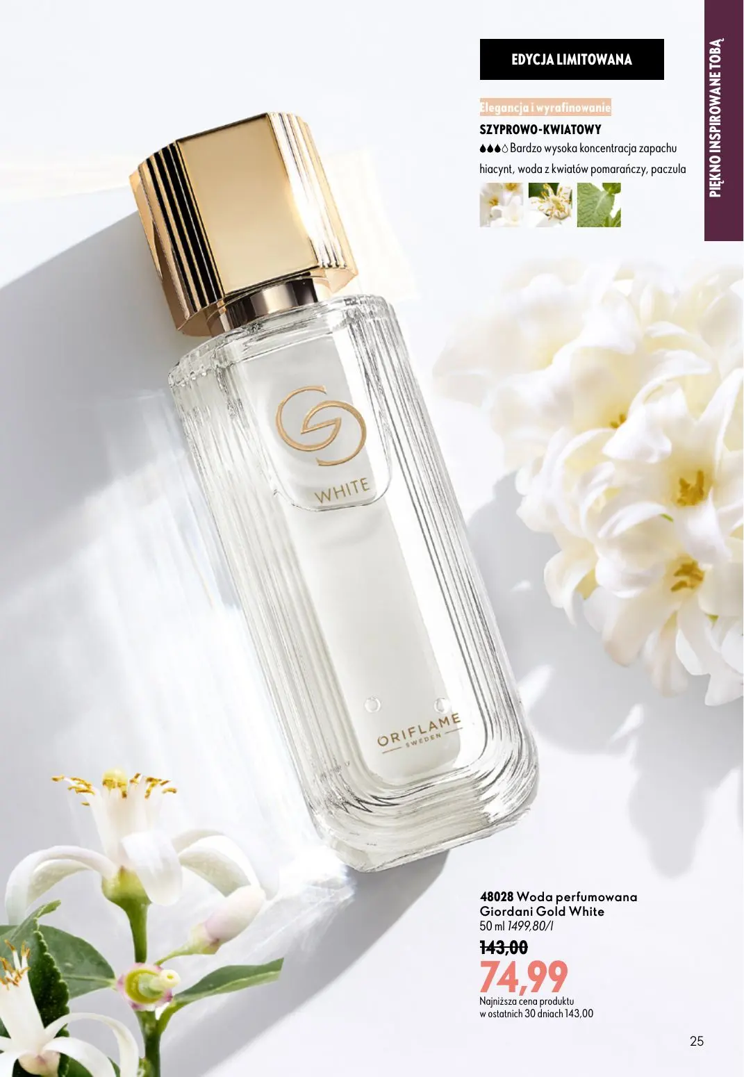 gazetka promocyjna ORIFLAME Stworzony z Wami dla piękna rzęs - Strona 25