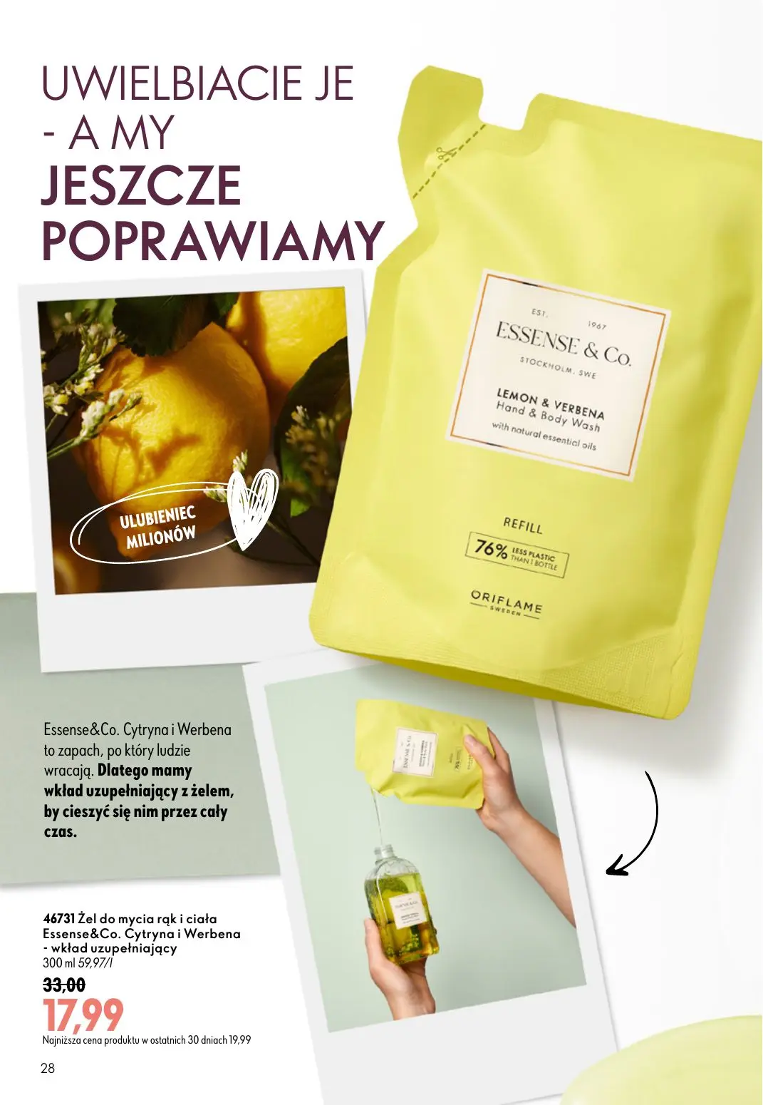 gazetka promocyjna ORIFLAME Stworzony z Wami dla piękna rzęs - Strona 28