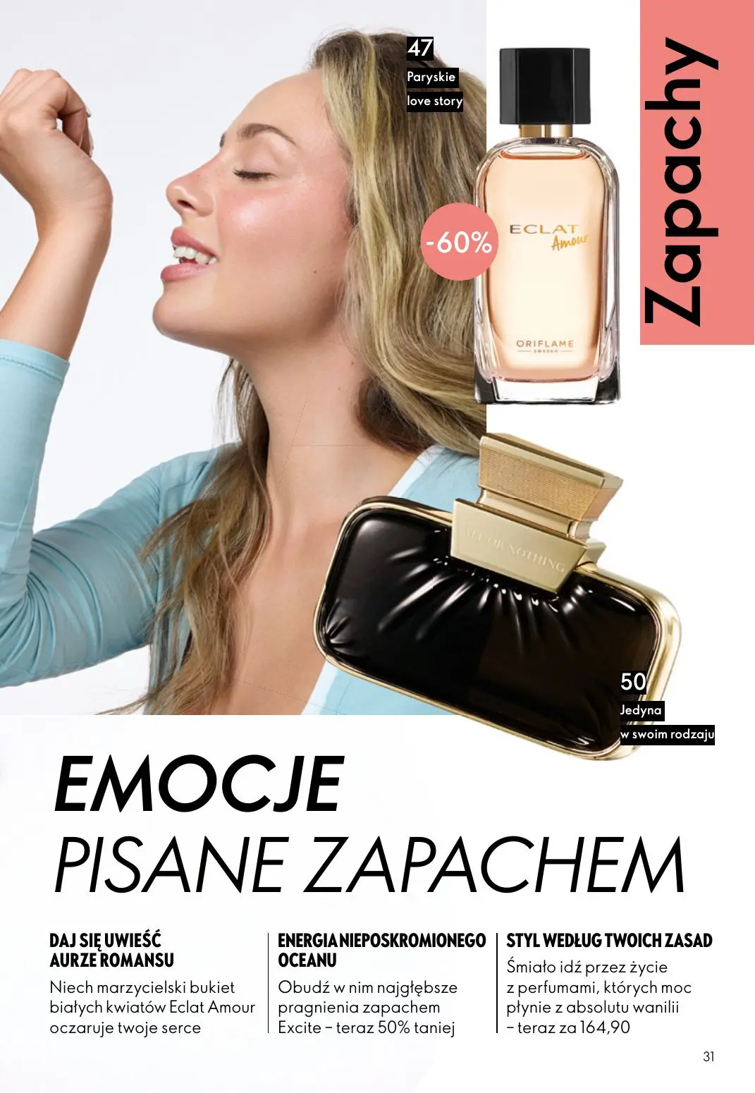 gazetka promocyjna ORIFLAME Stworzony z Wami dla piękna rzęs - Strona 31