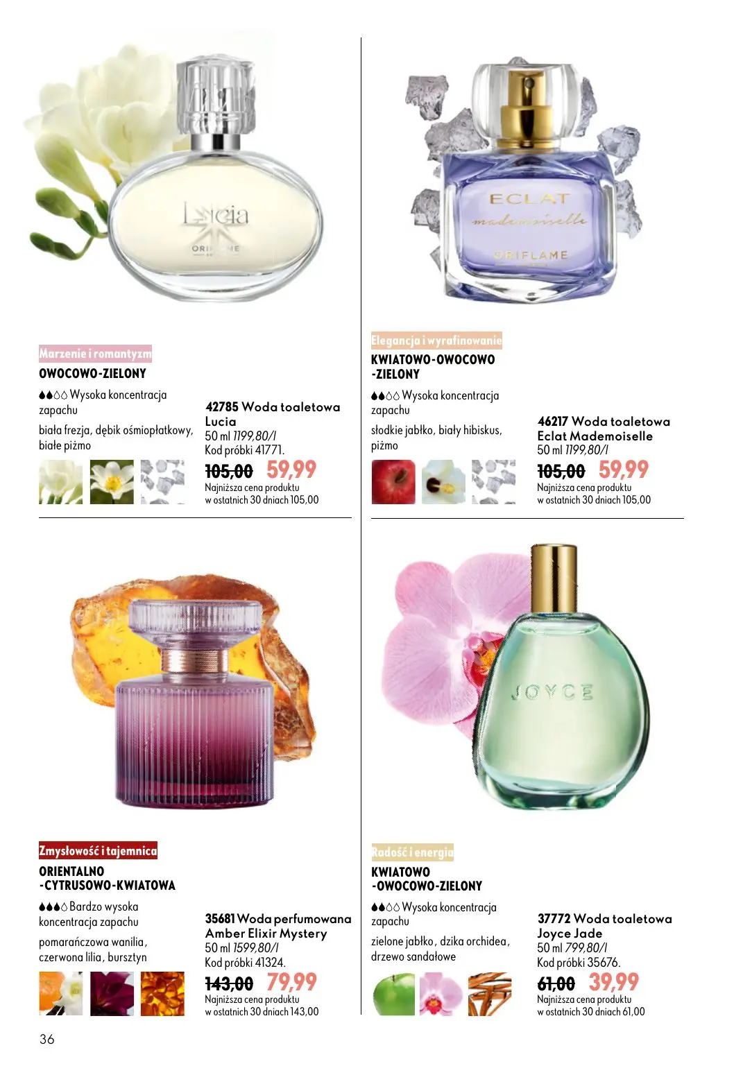gazetka promocyjna ORIFLAME Stworzony z Wami dla piękna rzęs - Strona 36