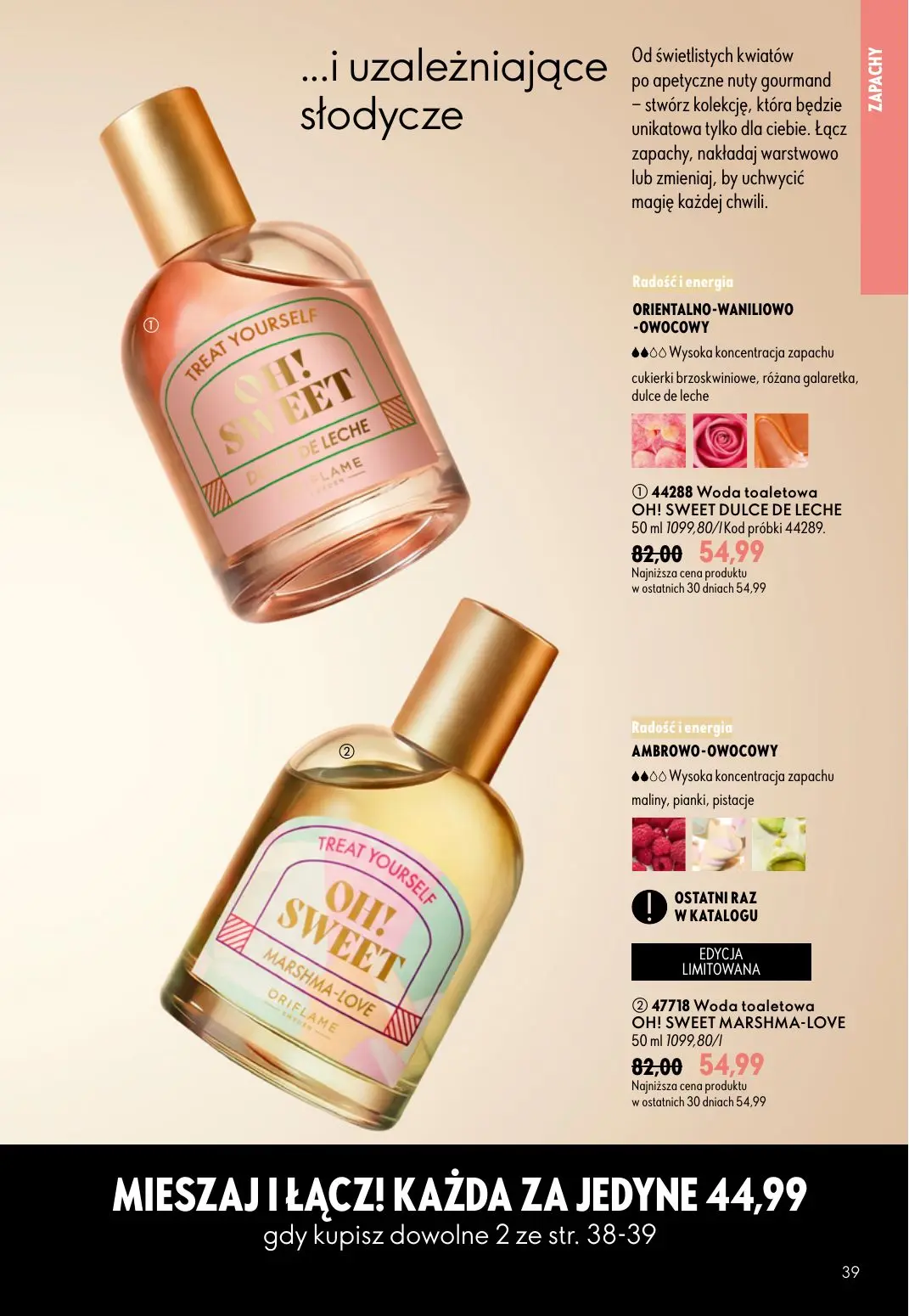 gazetka promocyjna ORIFLAME Stworzony z Wami dla piękna rzęs - Strona 39