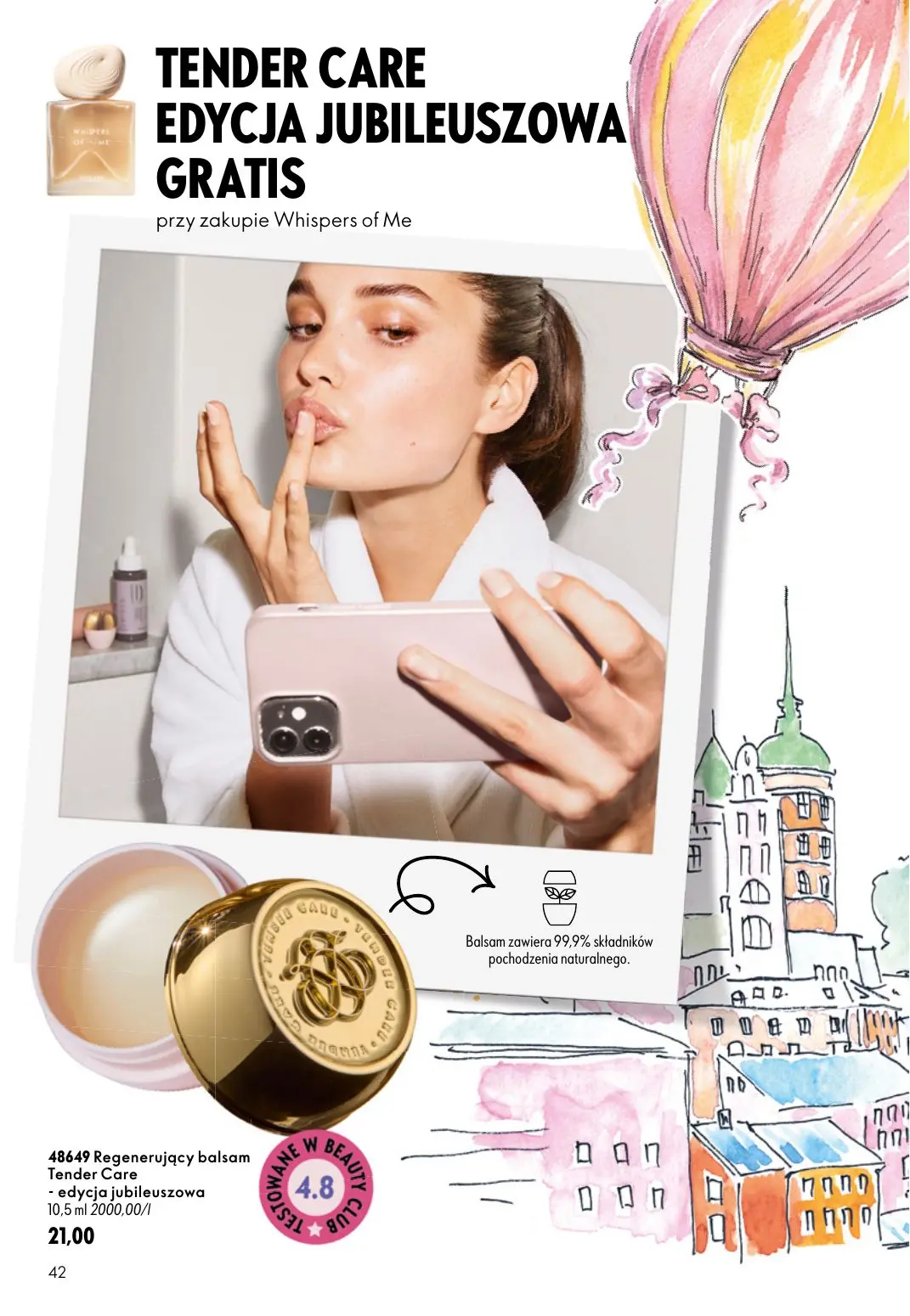 gazetka promocyjna ORIFLAME Stworzony z Wami dla piękna rzęs - Strona 42
