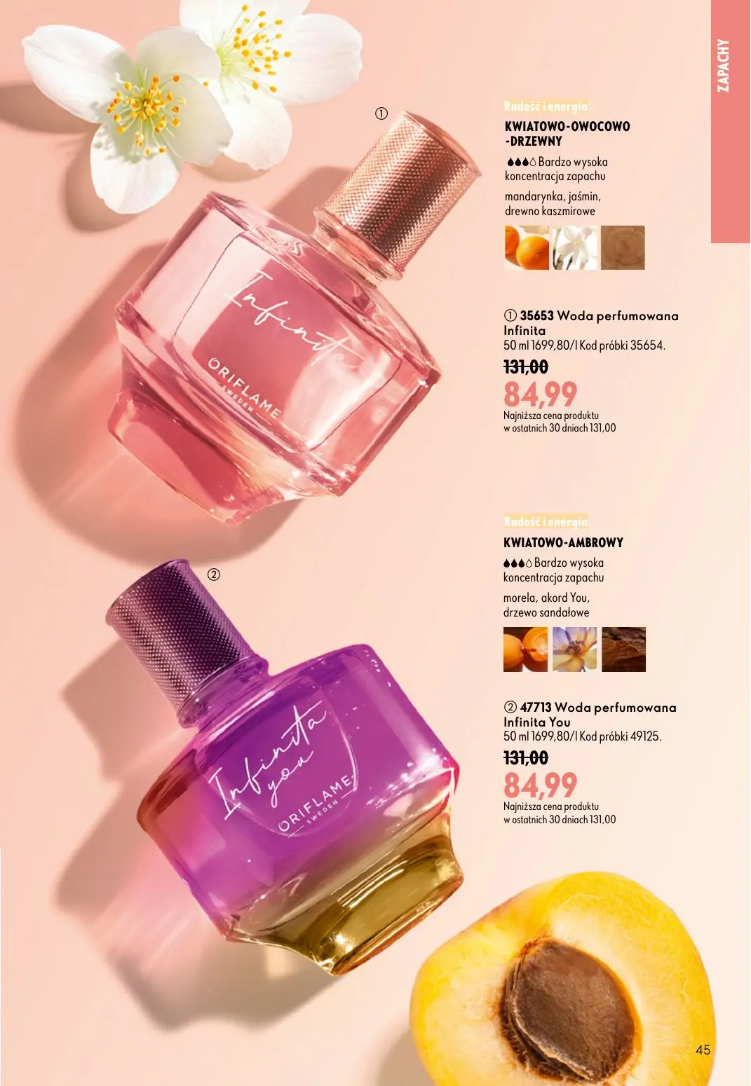 gazetka promocyjna ORIFLAME Stworzony z Wami dla piękna rzęs - Strona 45