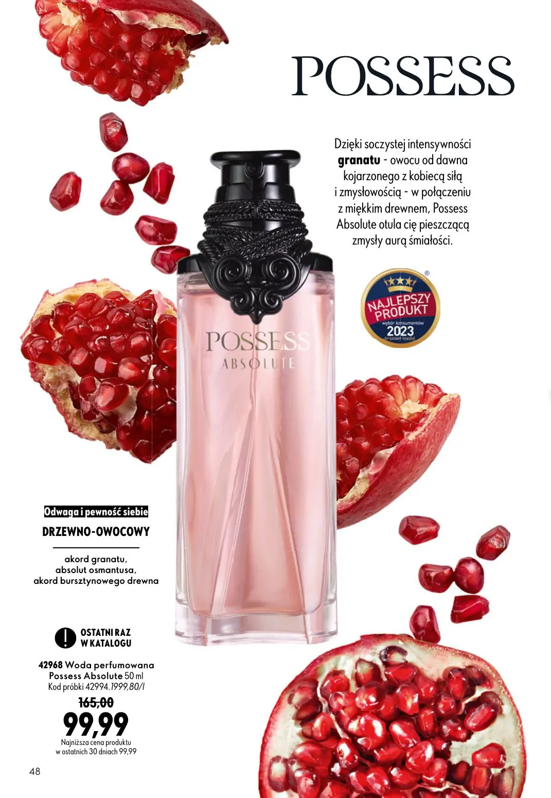 gazetka promocyjna ORIFLAME Stworzony z Wami dla piękna rzęs - Strona 48