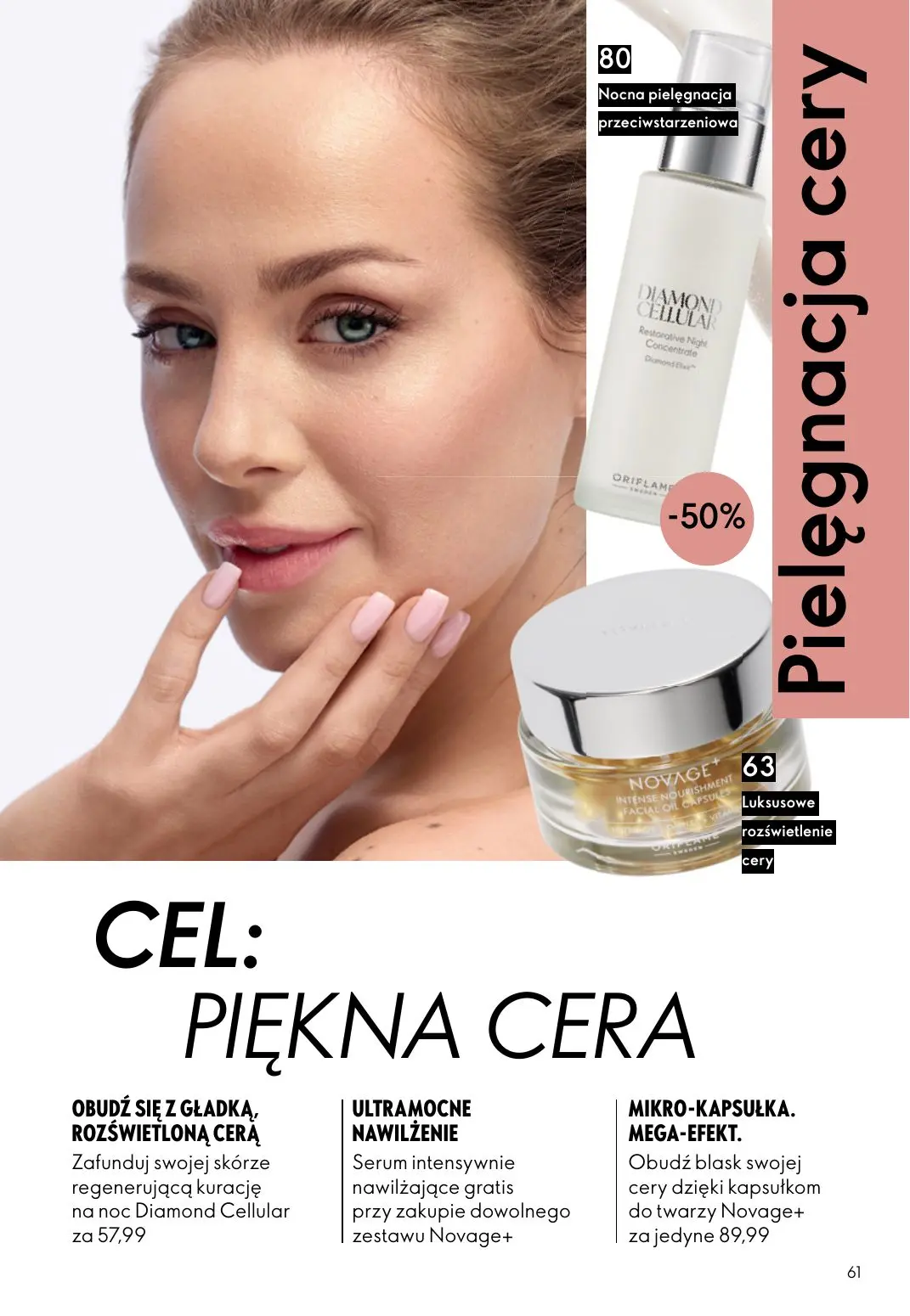 gazetka promocyjna ORIFLAME Stworzony z Wami dla piękna rzęs - Strona 61