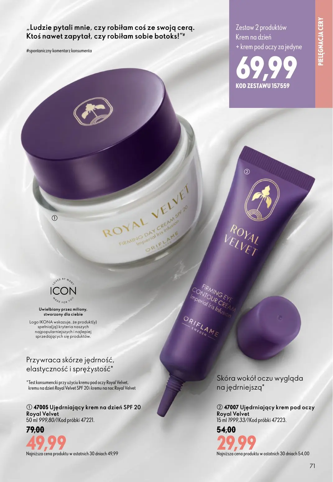 gazetka promocyjna ORIFLAME Stworzony z Wami dla piękna rzęs - Strona 71