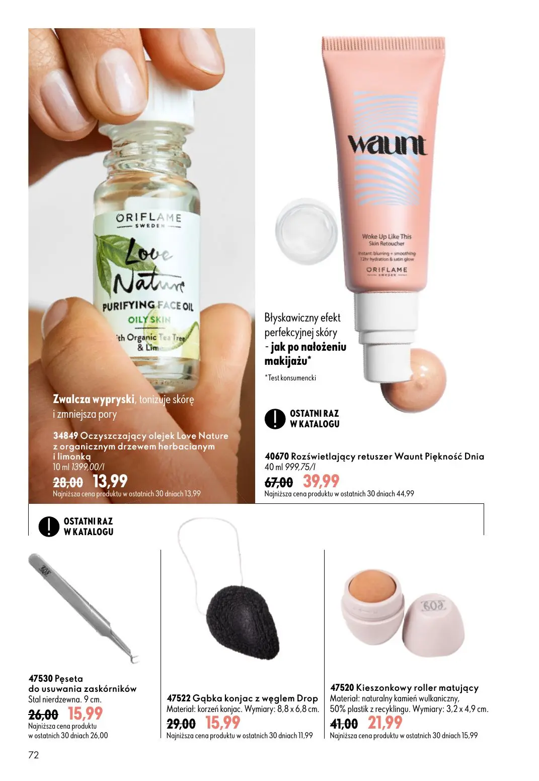 gazetka promocyjna ORIFLAME Stworzony z Wami dla piękna rzęs - Strona 72