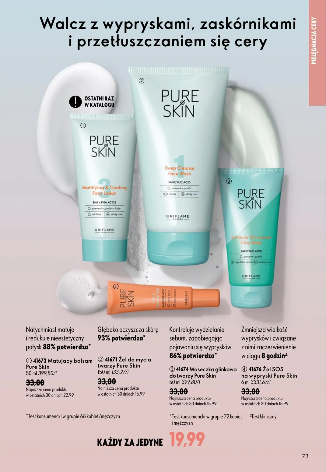 gazetka promocyjna ORIFLAME Stworzony z Wami dla piękna rzęs - Strona 73