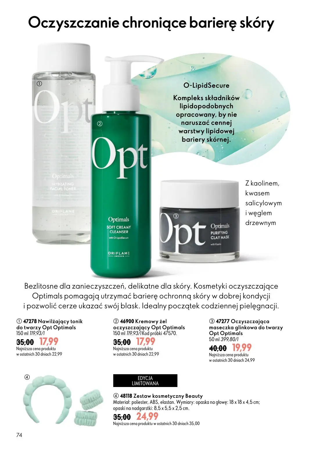 gazetka promocyjna ORIFLAME Stworzony z Wami dla piękna rzęs - Strona 74