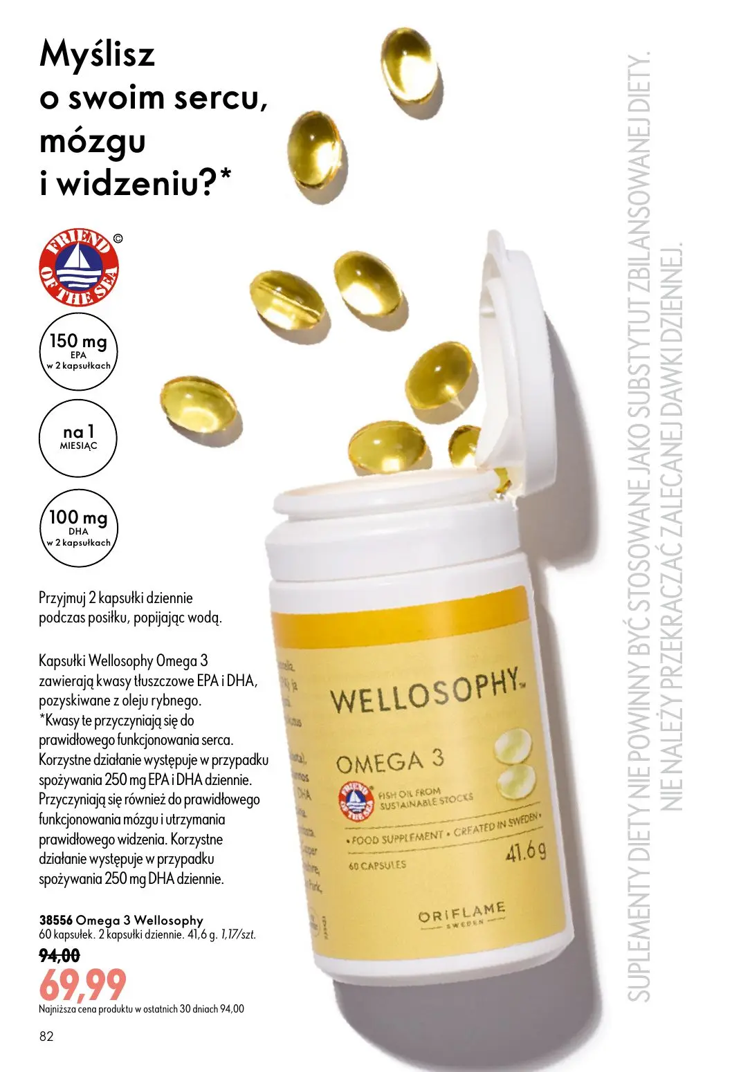 gazetka promocyjna ORIFLAME Stworzony z Wami dla piękna rzęs - Strona 82