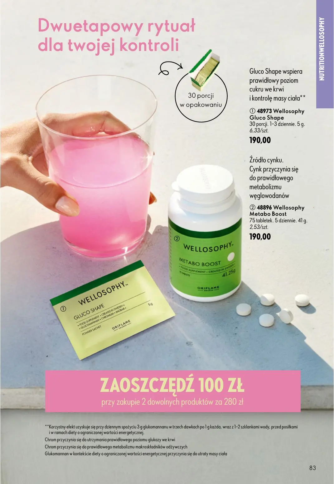 gazetka promocyjna ORIFLAME Stworzony z Wami dla piękna rzęs - Strona 83
