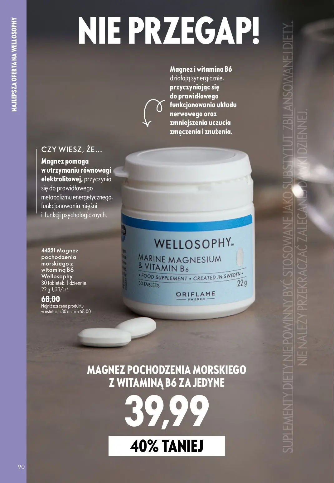 gazetka promocyjna ORIFLAME Stworzony z Wami dla piękna rzęs - Strona 90