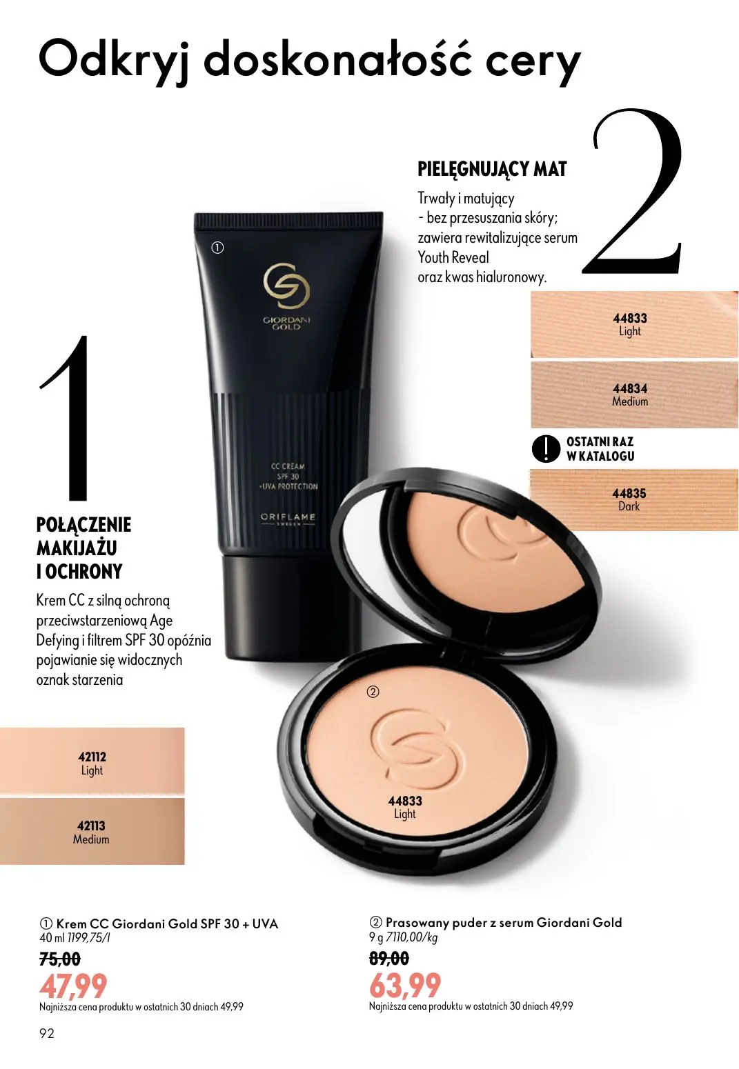 gazetka promocyjna ORIFLAME Stworzony z Wami dla piękna rzęs - Strona 92