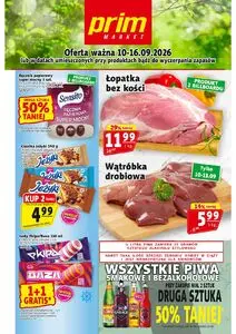 Gazetka promocyjna Prim Market, ważna od 2026-09-10 do 2026-09-16.