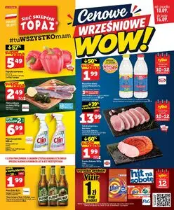 Gazetka promocyjna Topaz, ważna od 2026-09-10 do 2026-09-16.