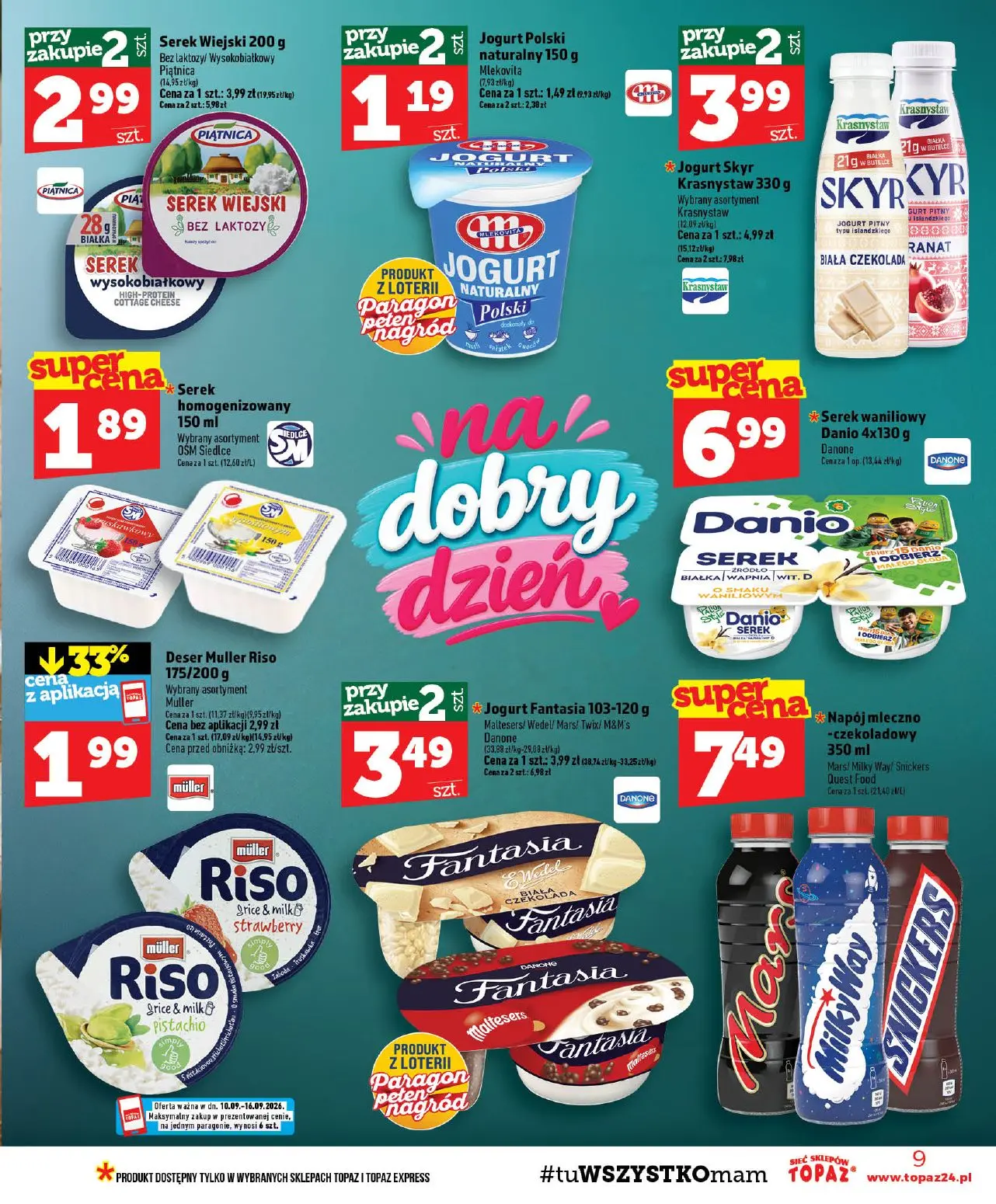 gazetka promocyjna Topaz Ogólna - Strona 9