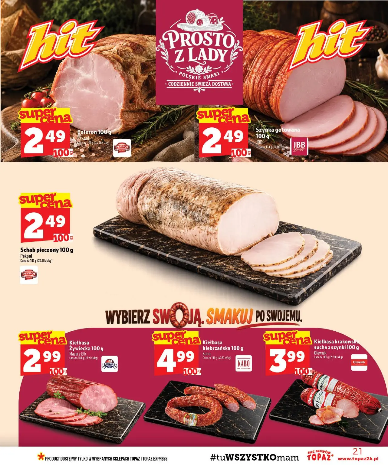 gazetka promocyjna Topaz Ogólna - Strona 21
