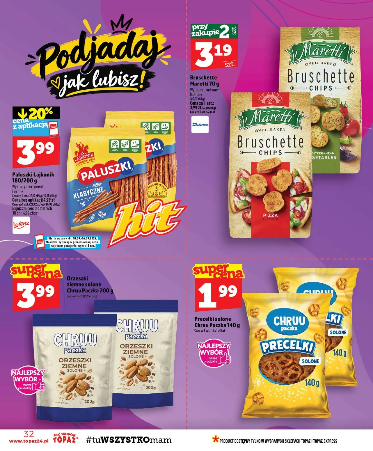 gazetka promocyjna Topaz Ogólna - Strona 32