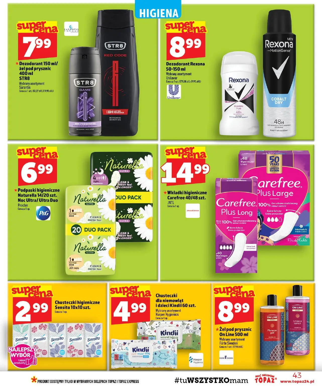 gazetka promocyjna Topaz Ogólna - Strona 43