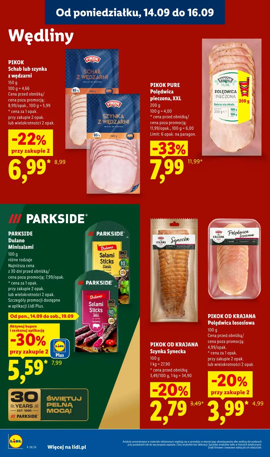 gazetka promocyjna LIDL Od poniedziałku - Strona 40