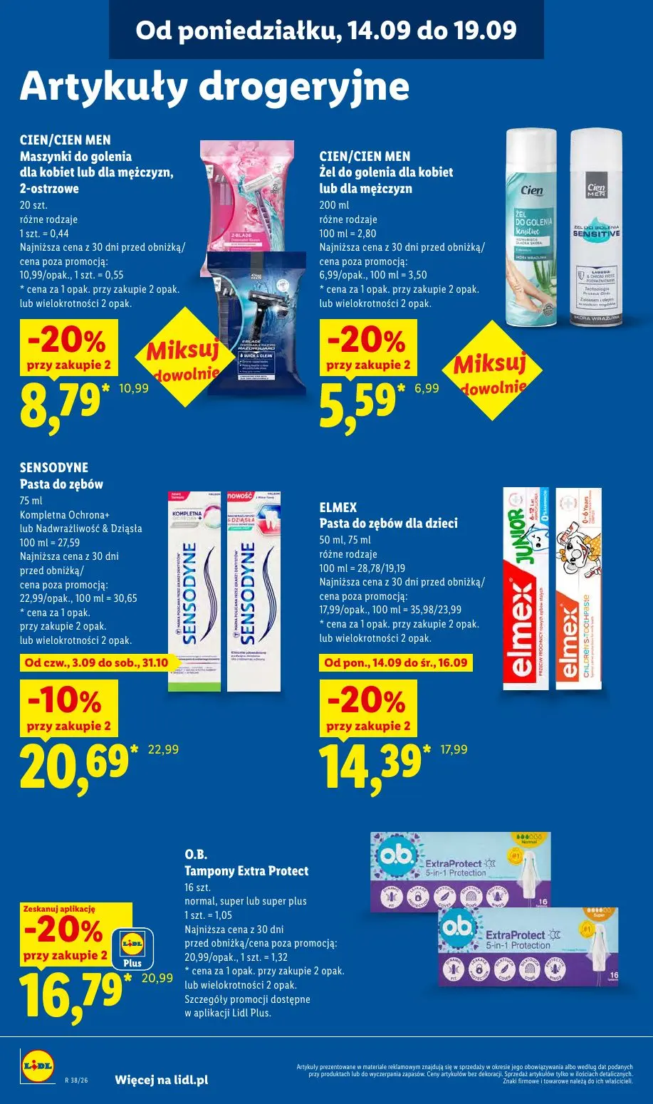 gazetka promocyjna LIDL Od poniedziałku - Strona 74