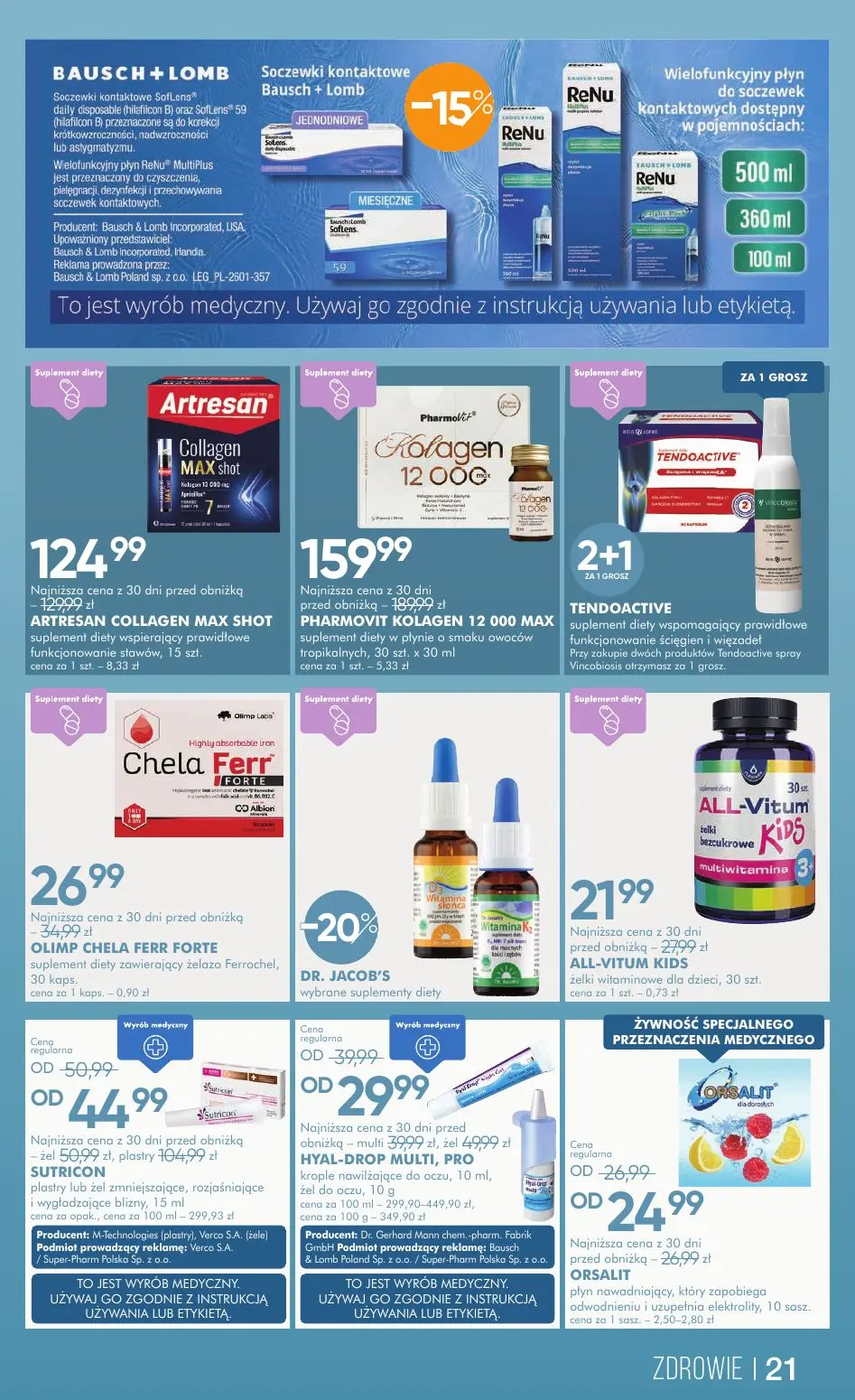 gazetka promocyjna SUPER-PHARM Recepta na piekno - Strona 21