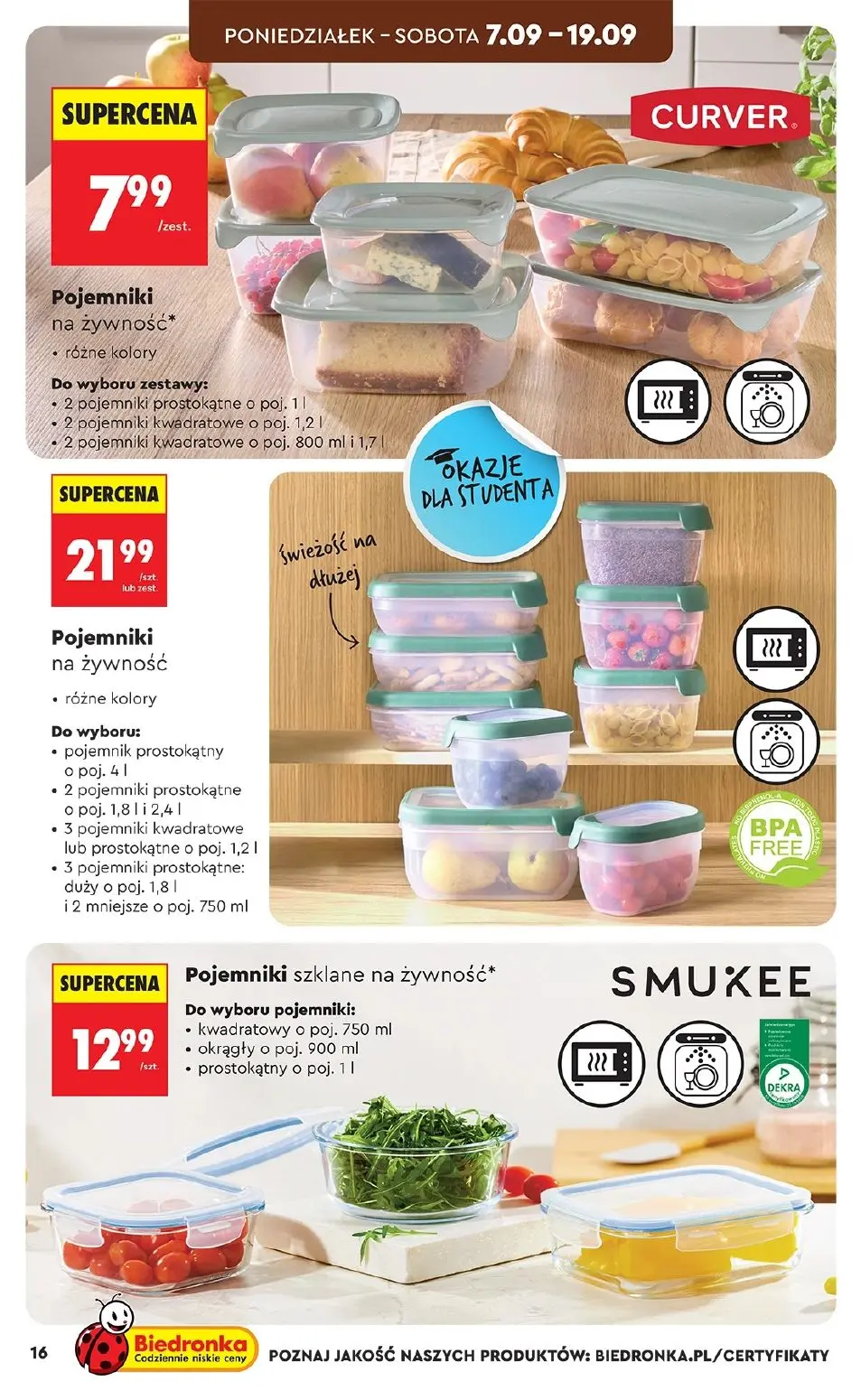 gazetka promocyjna Biedronka Hity i inspiracje - Strona 16