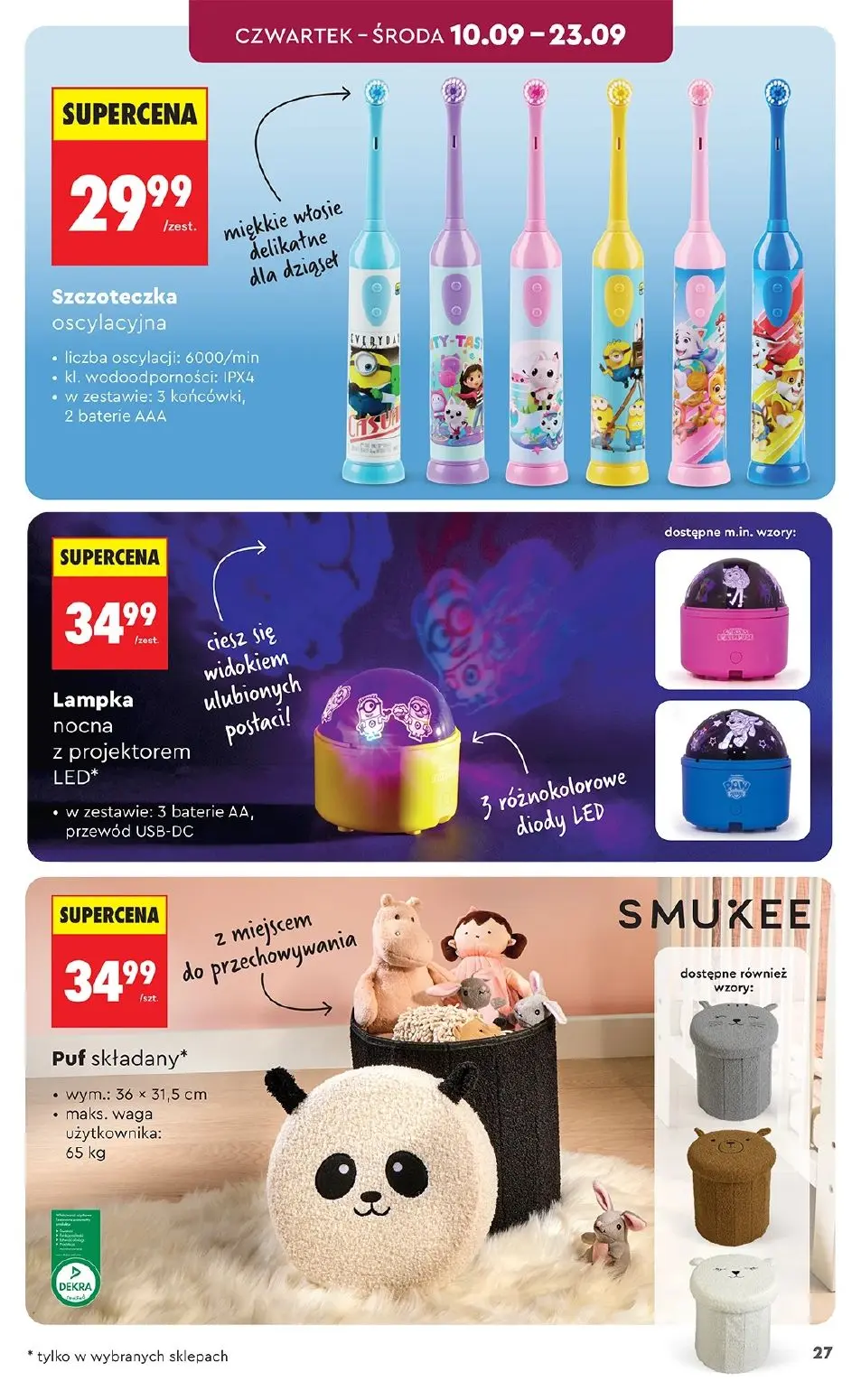 gazetka promocyjna Biedronka Hity i inspiracje - Strona 27