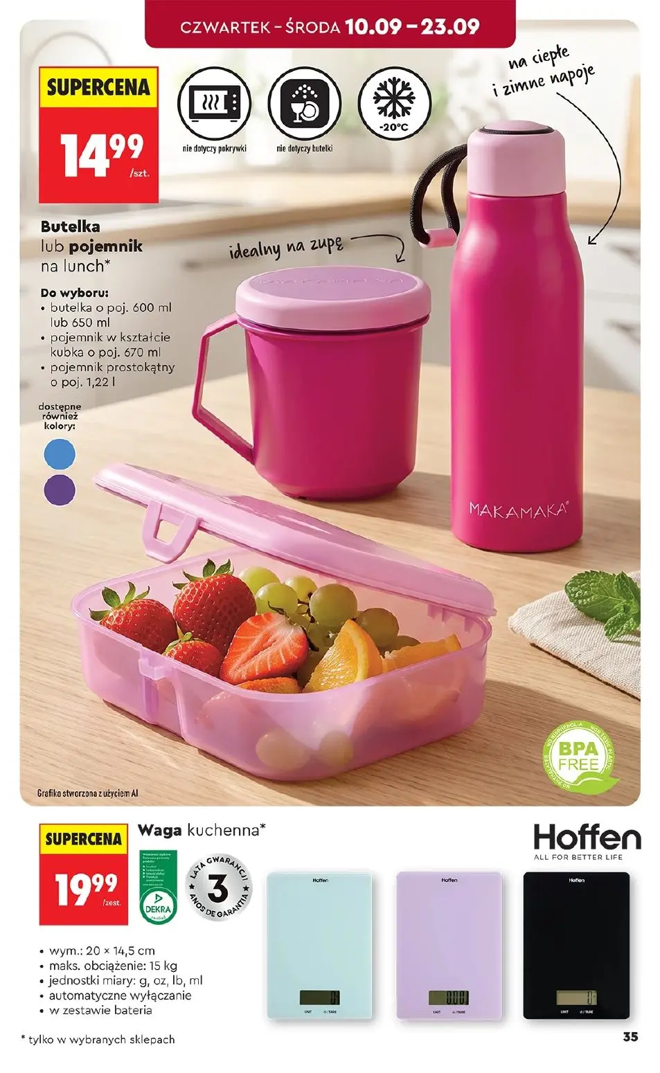 gazetka promocyjna Biedronka Hity i inspiracje - Strona 35