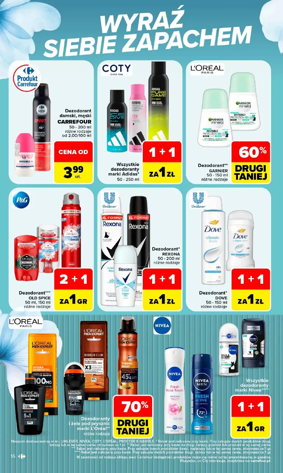 gazetka promocyjna Carrefour W sumie siebie znasz najlepiej - Strona 16
