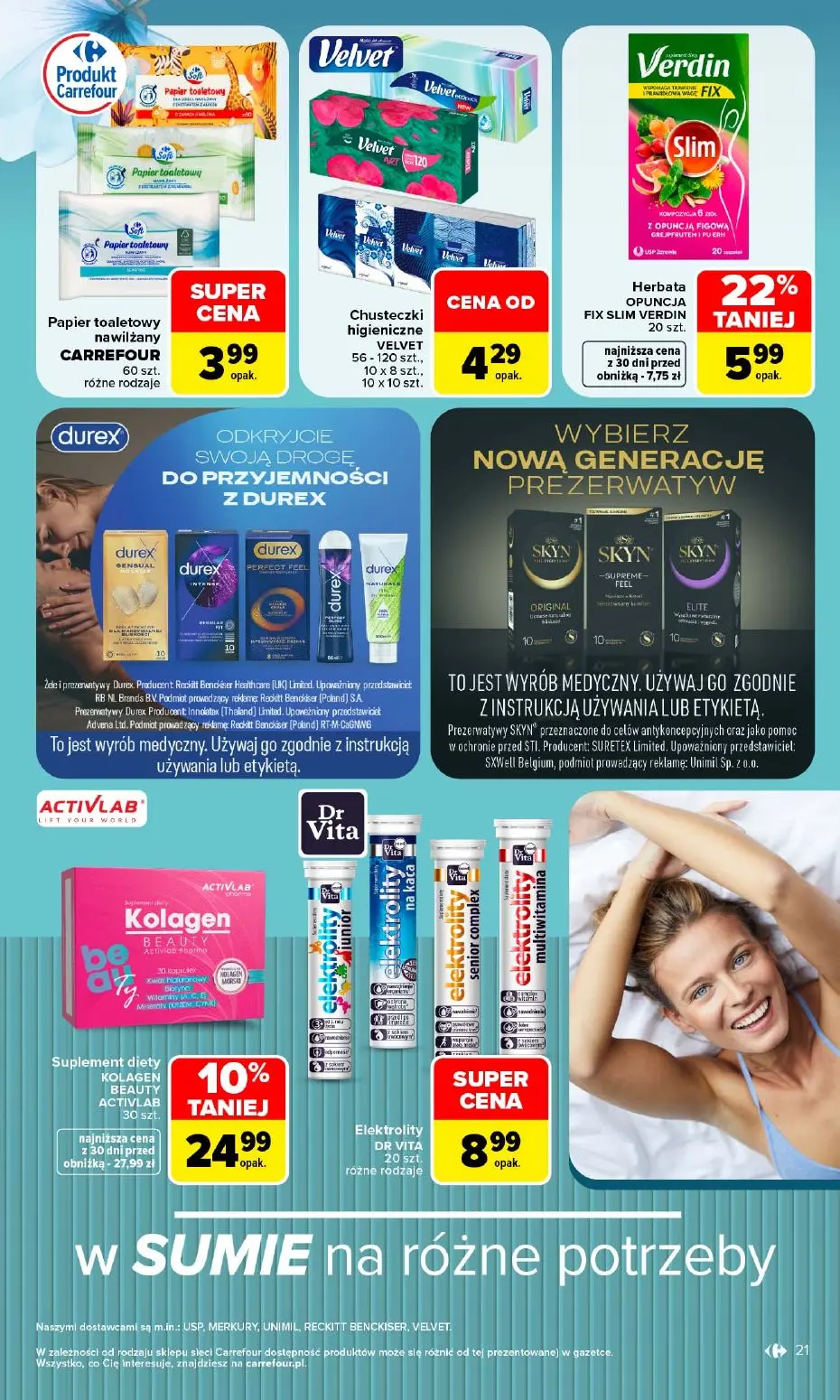gazetka promocyjna Carrefour W sumie siebie znasz najlepiej - Strona 21
