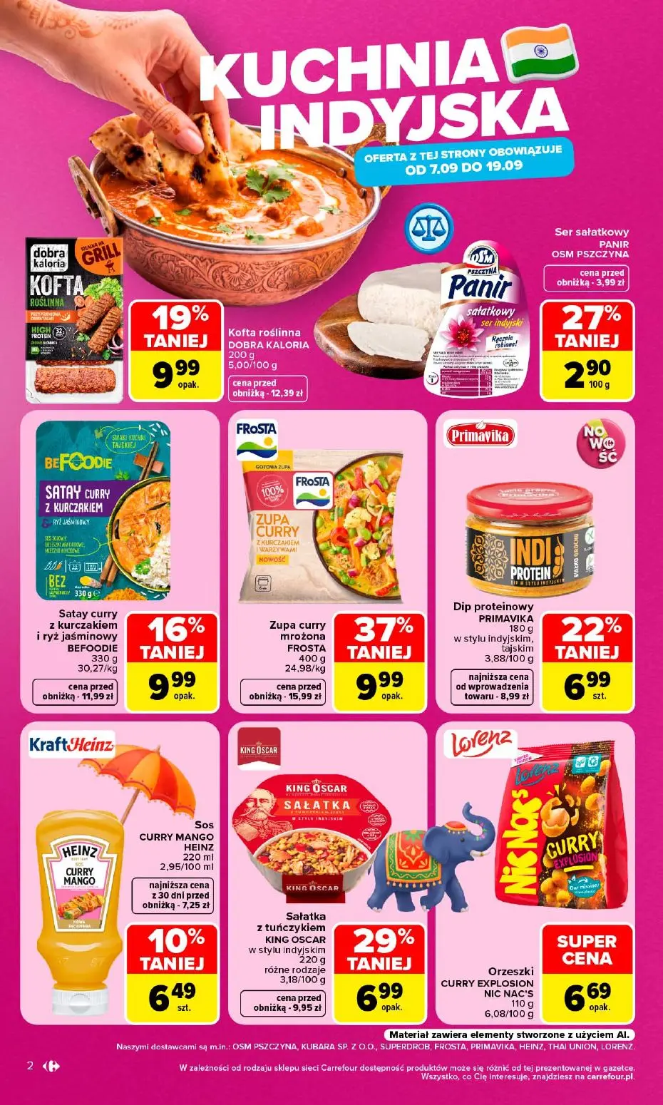 gazetka promocyjna Carrefour Kuchnia Indyjska i Tajska - Strona 2