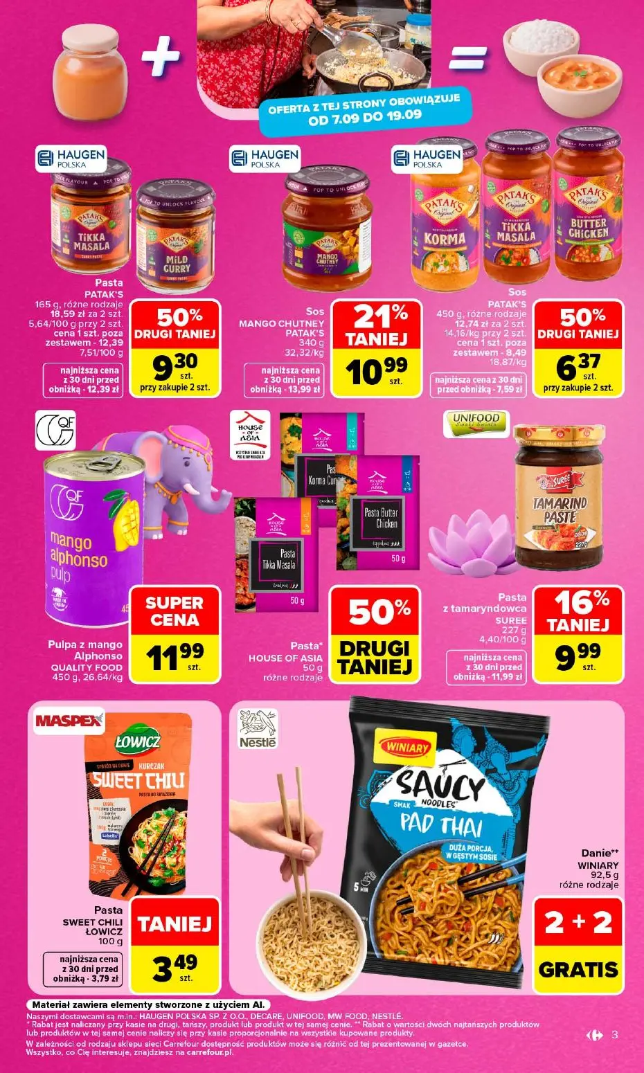 gazetka promocyjna Carrefour Kuchnia Indyjska i Tajska - Strona 3