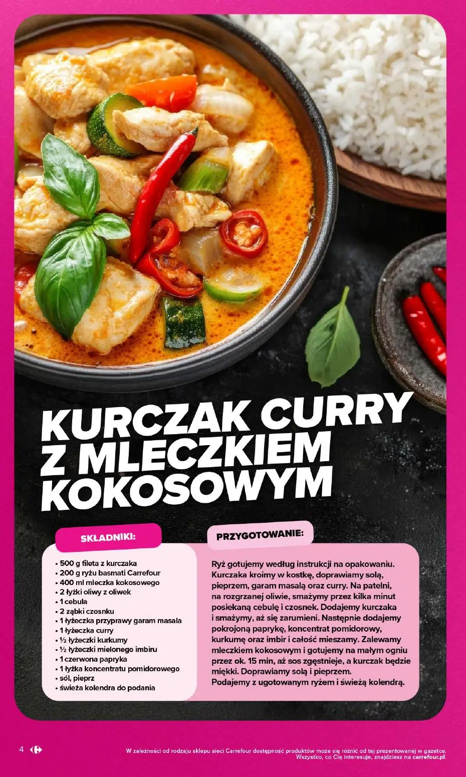 gazetka promocyjna Carrefour Kuchnia Indyjska i Tajska - Strona 4