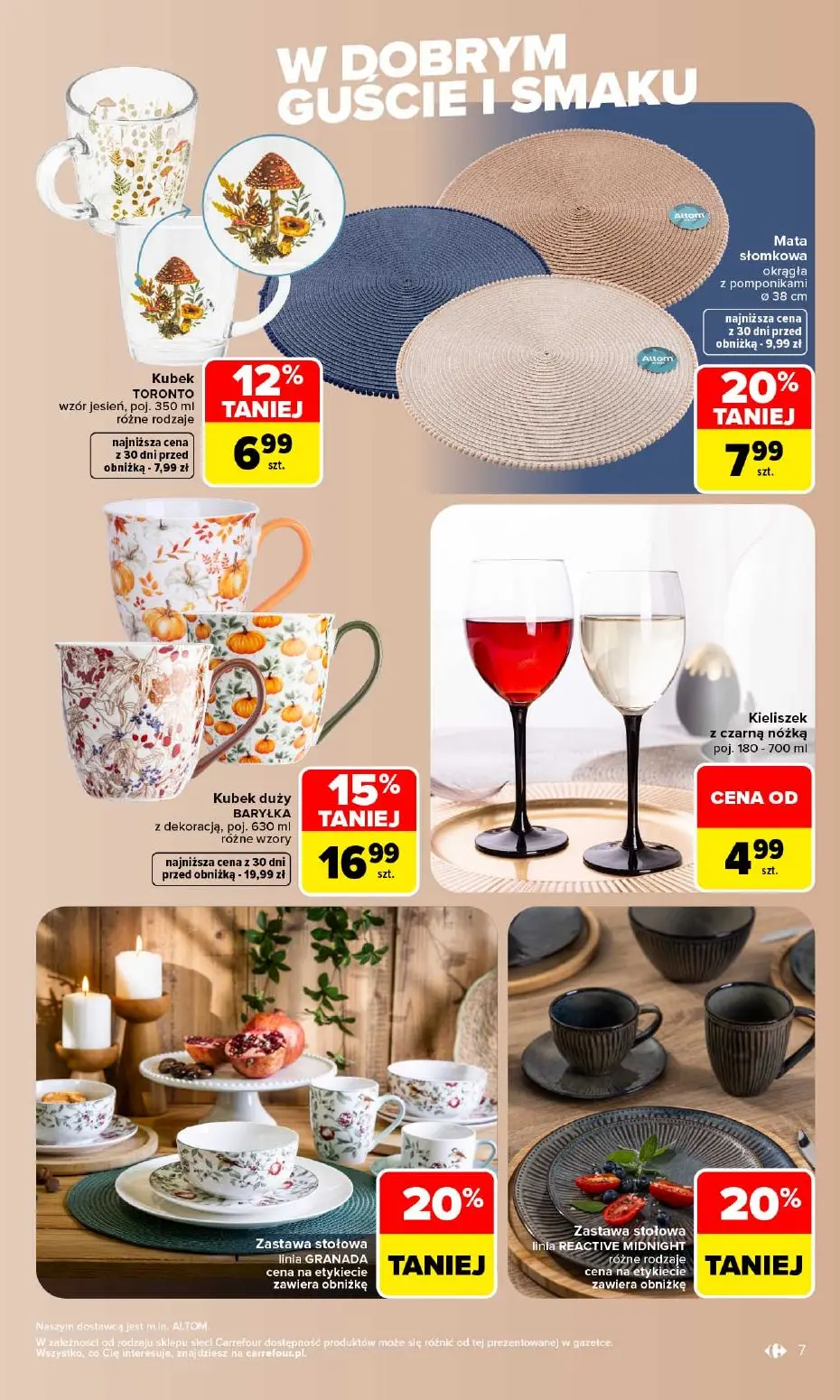 gazetka promocyjna Carrefour W sumie stylowy dom - Strona 7