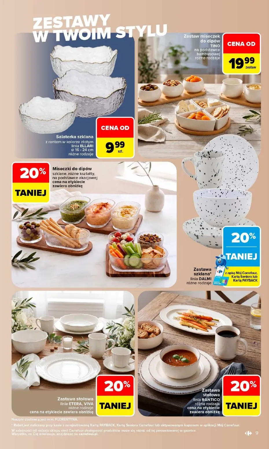 gazetka promocyjna Carrefour W sumie stylowy dom - Strona 9