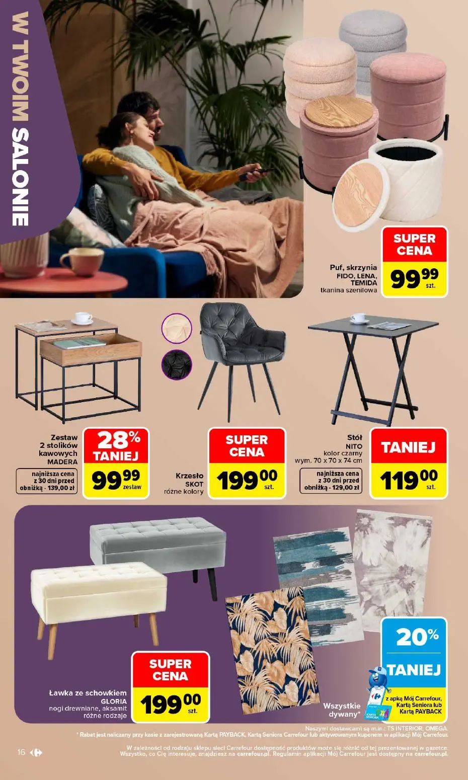 gazetka promocyjna Carrefour W sumie stylowy dom - Strona 16