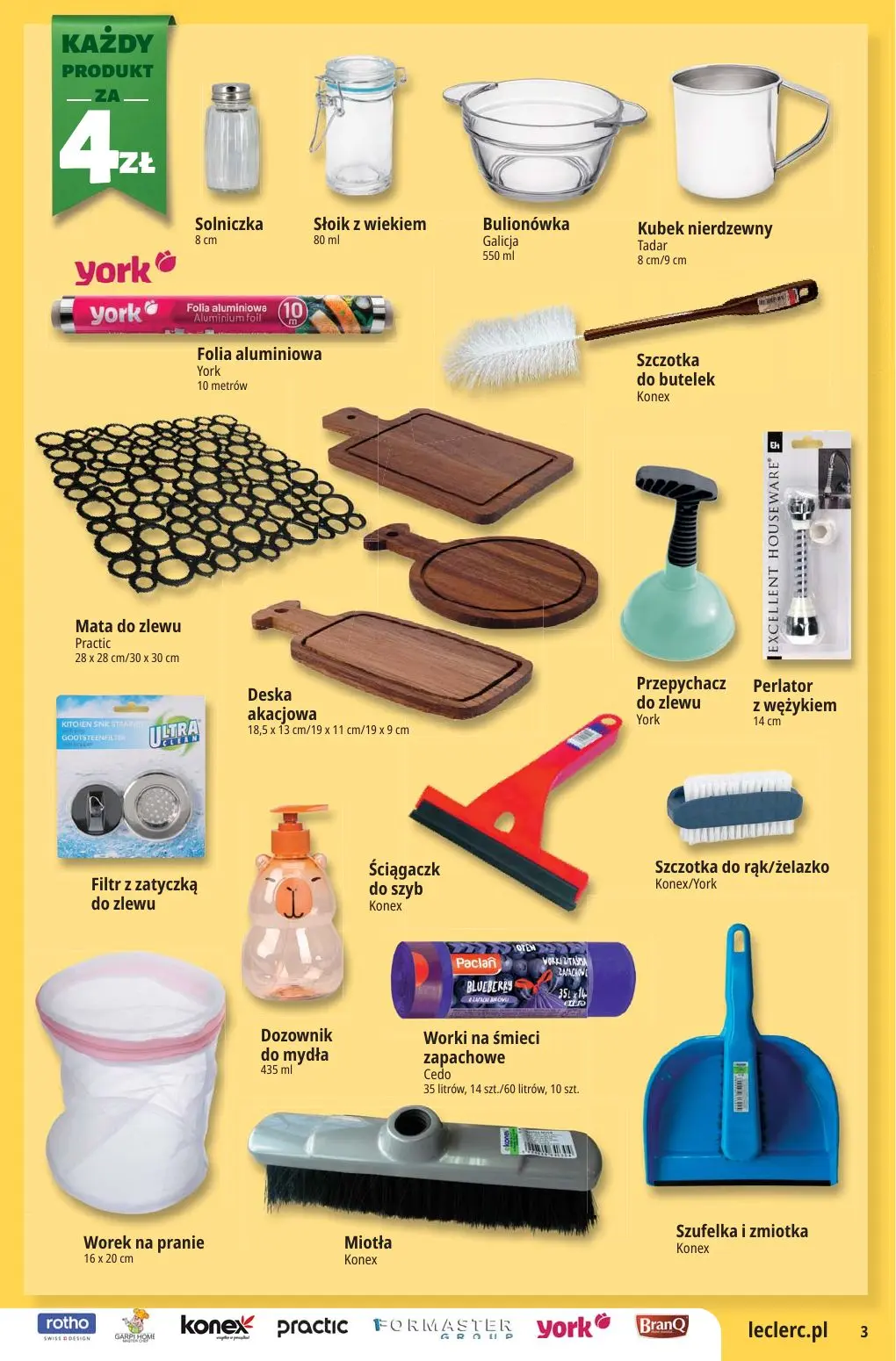 gazetka promocyjna E.Leclerc Tylko w E.Leclerc - oferta rozszerzona - Strona 3