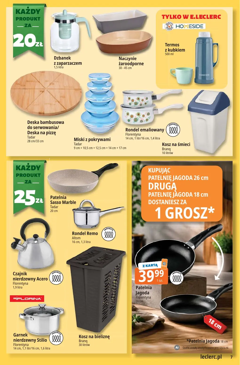 gazetka promocyjna E.Leclerc Tylko w E.Leclerc - oferta rozszerzona - Strona 7