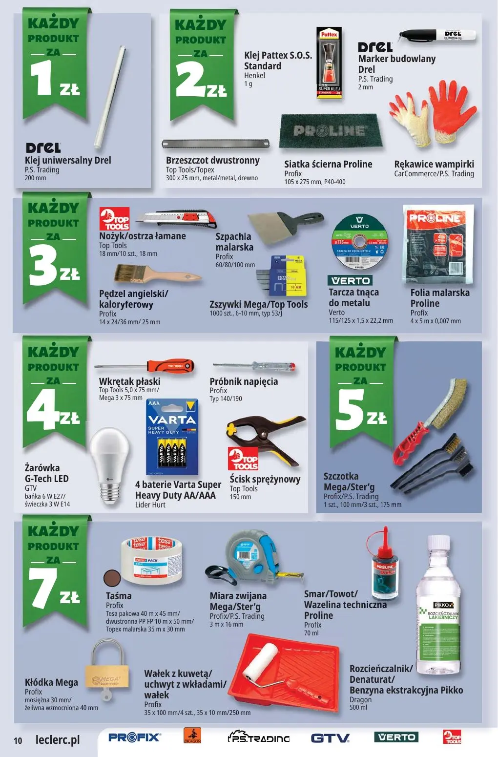 gazetka promocyjna E.Leclerc Tylko w E.Leclerc - oferta rozszerzona - Strona 10