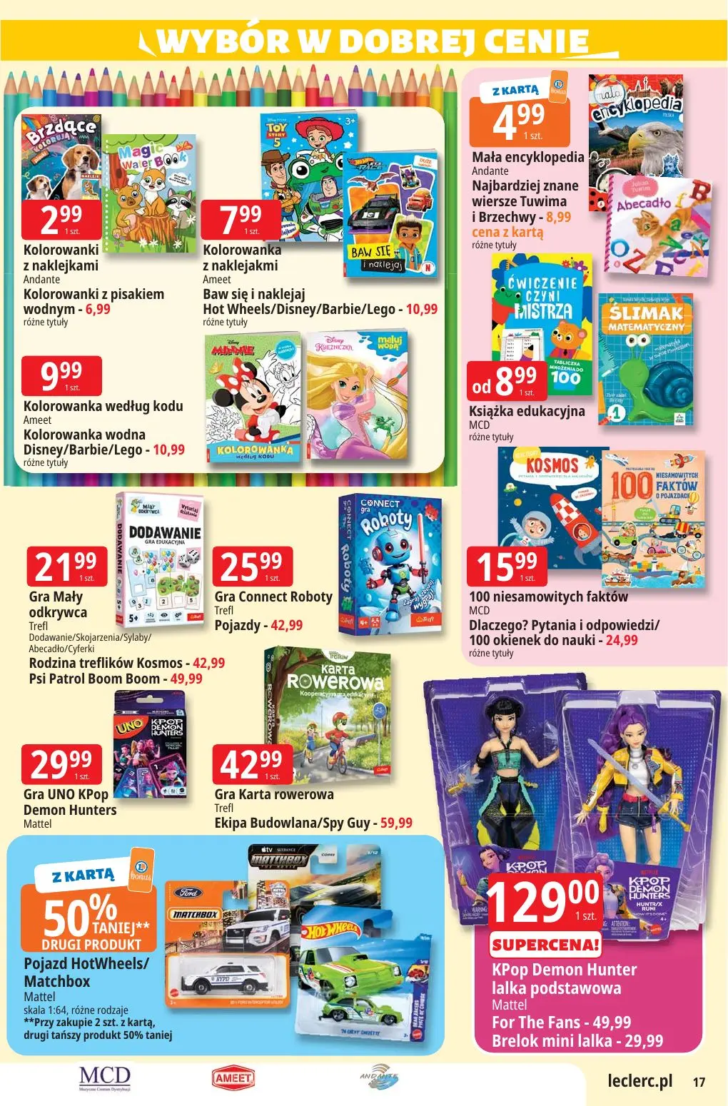 gazetka promocyjna E.Leclerc Tylko w E.Leclerc - oferta rozszerzona - Strona 17