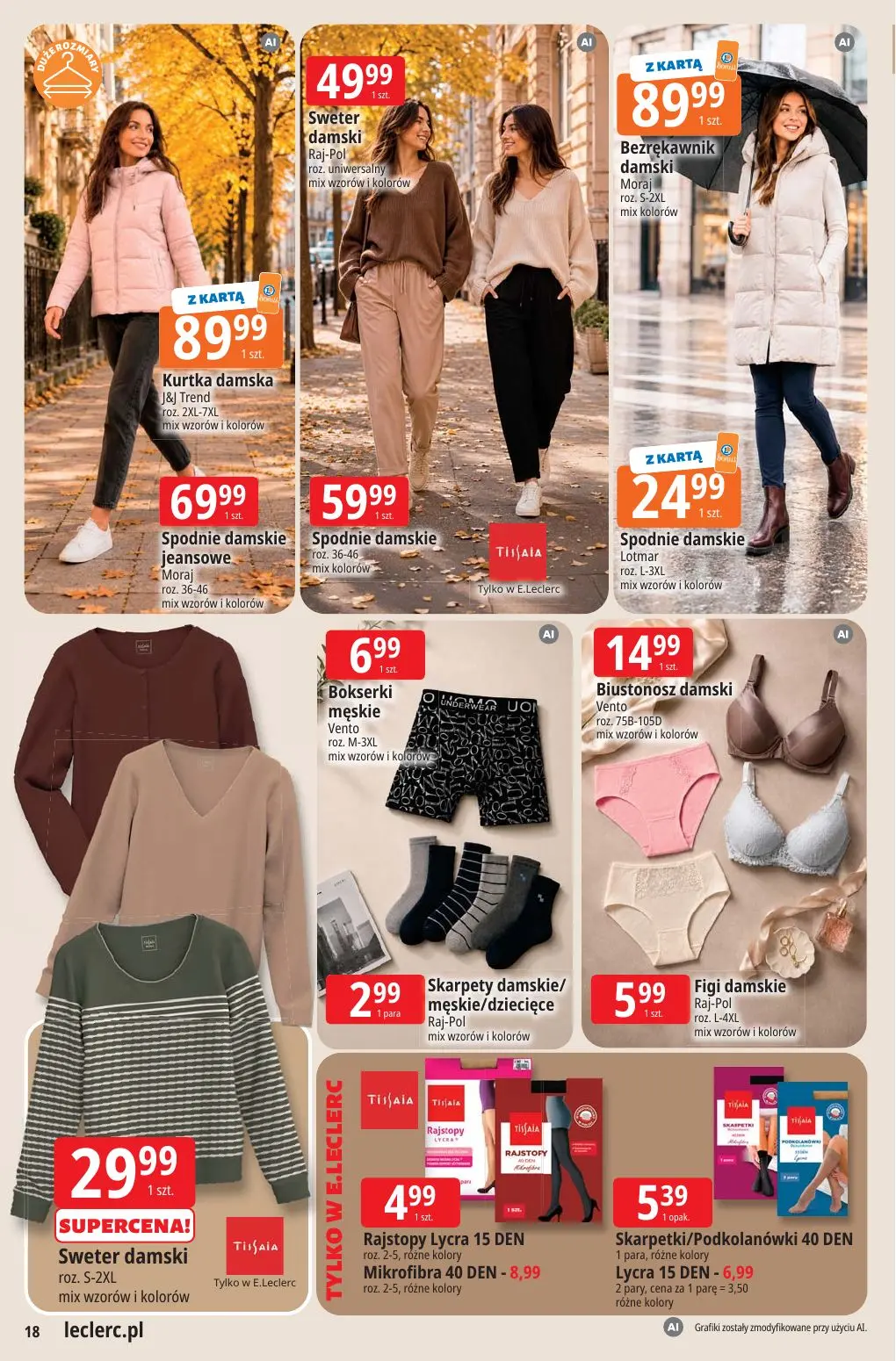 gazetka promocyjna E.Leclerc Tylko w E.Leclerc - oferta rozszerzona - Strona 18