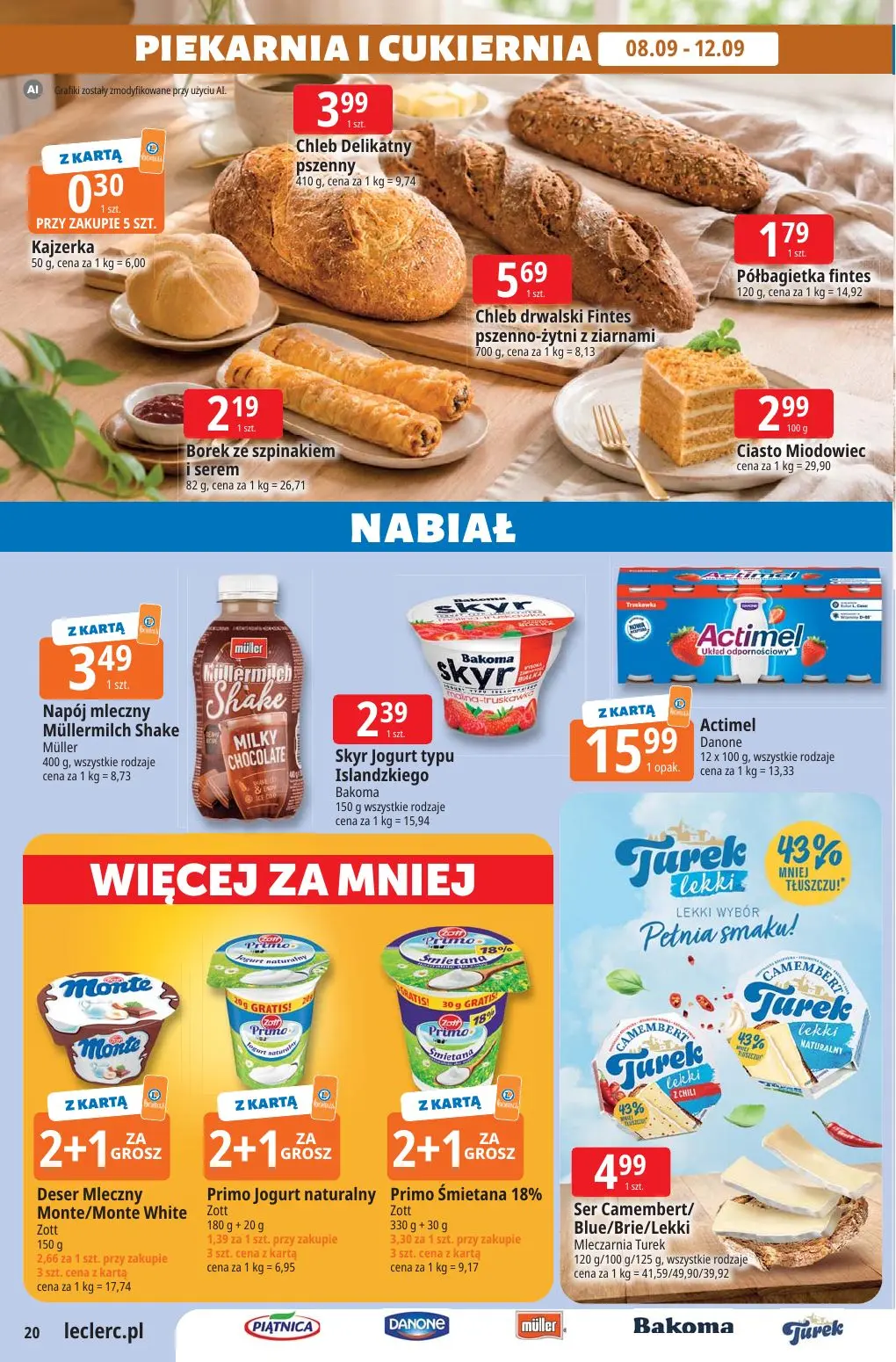 gazetka promocyjna E.Leclerc Tylko w E.Leclerc - oferta rozszerzona - Strona 20