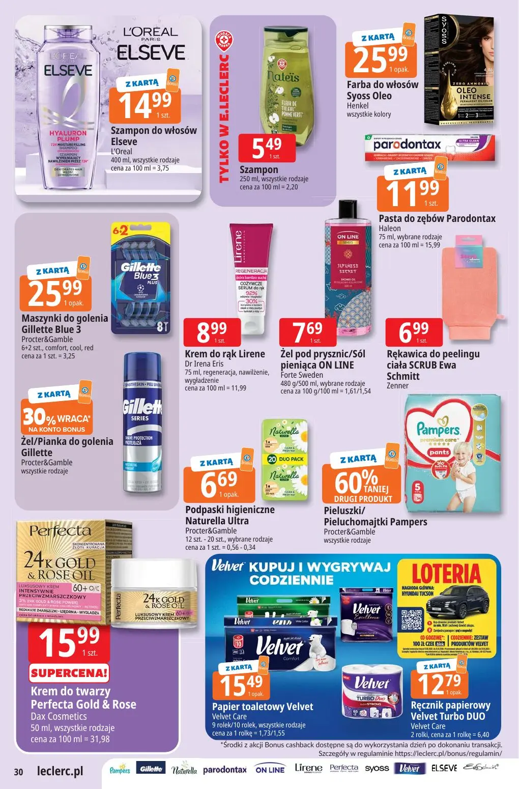 gazetka promocyjna E.Leclerc Tylko w E.Leclerc - oferta rozszerzona - Strona 30