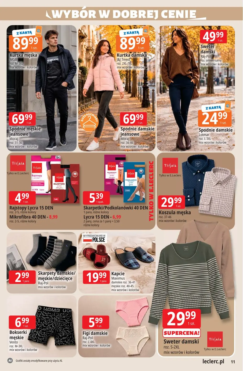 gazetka promocyjna E.Leclerc Tylko w E.Leclerc - Strona 11