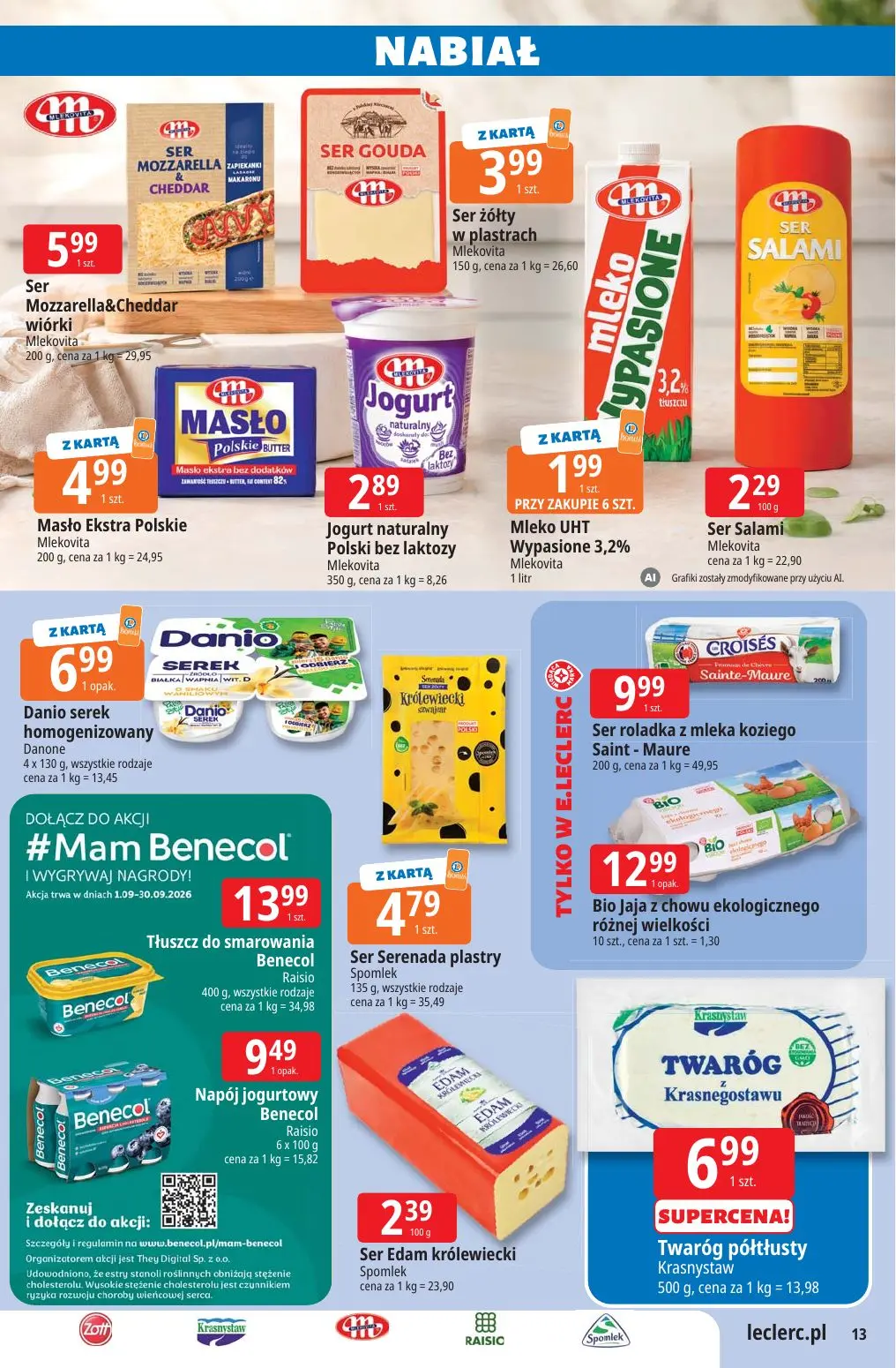 gazetka promocyjna E.Leclerc Tylko w E.Leclerc - Strona 13