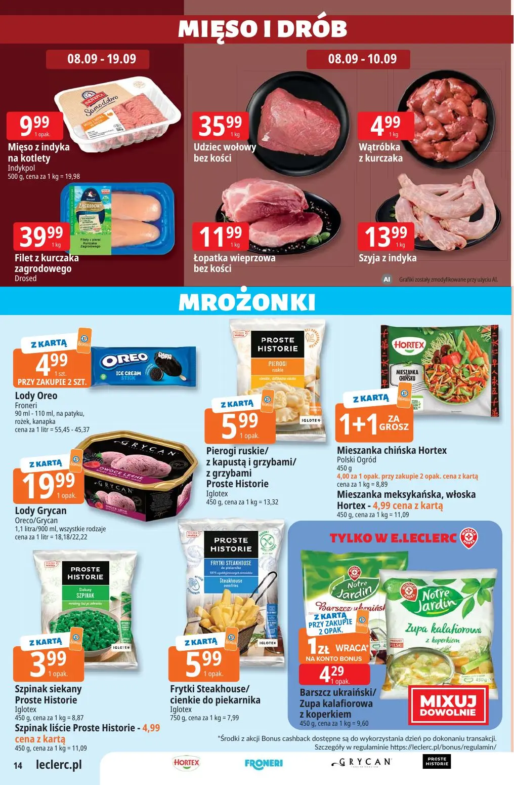 gazetka promocyjna E.Leclerc Tylko w E.Leclerc - Strona 14