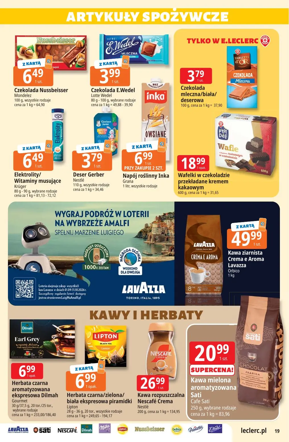 gazetka promocyjna E.Leclerc Tylko w E.Leclerc - Strona 19